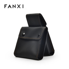 FANXI factory custom travel leather watch pouch bag
