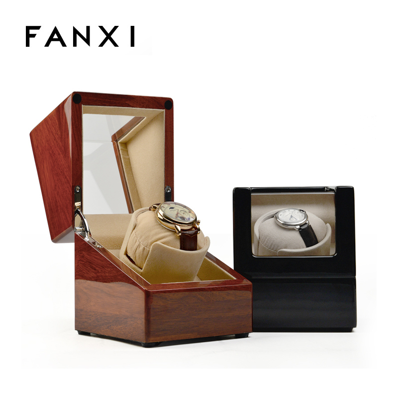 Automatic single watch winder box