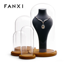 FANXI factory wholesale custom logo finger ring display stand holder