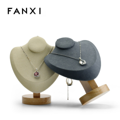 FANXI factory custom necklace display bust stand