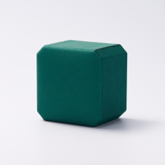 FANXI custom logo & colour green leather jewelry packaging box