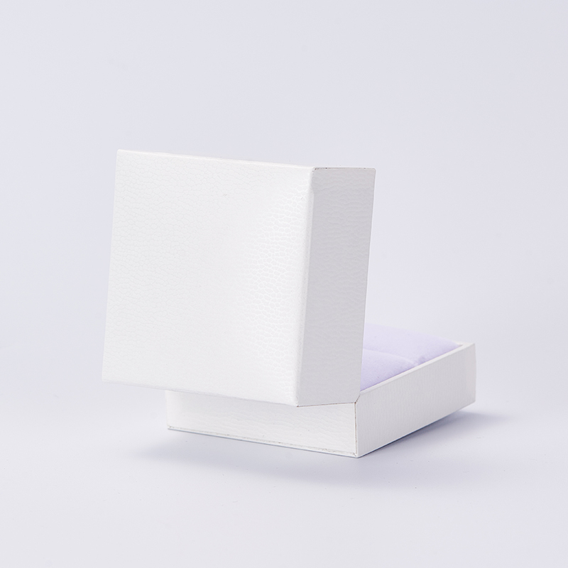 FANXI custom logo & colour white jewelry ring packing box