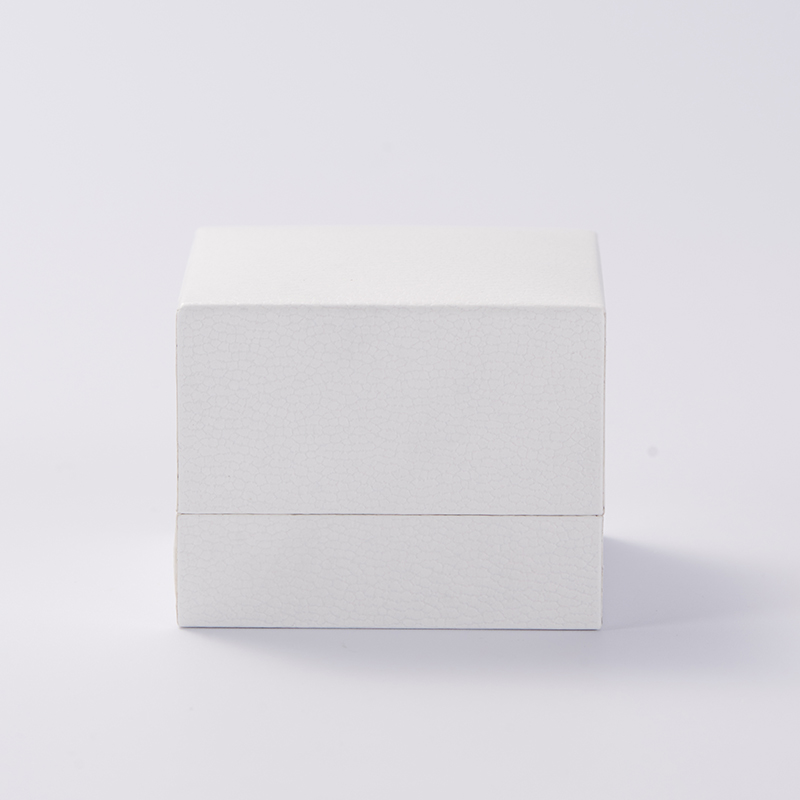 FANXI custom logo & colour white jewelry ring packing box