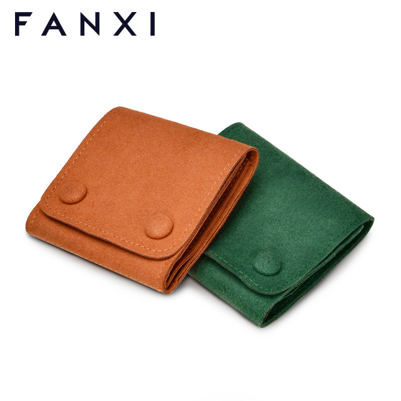 FANXI manufacture microfiber jewelry packaging pouch bag