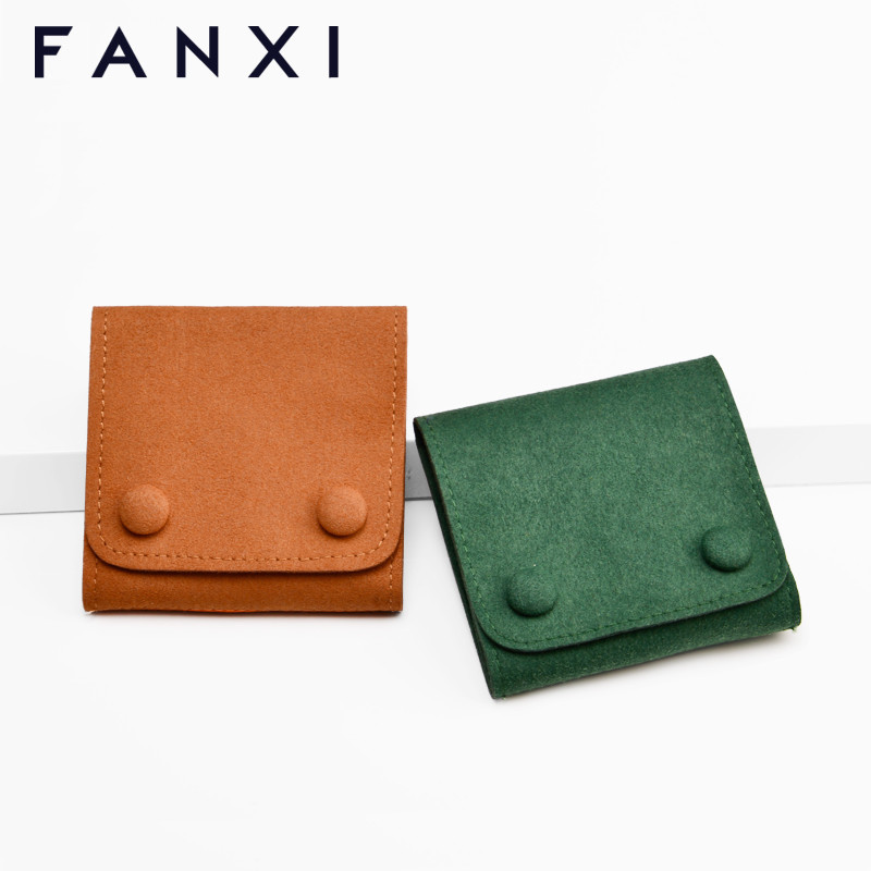 FANXI manufacture microfiber jewelry packaging pouch bag