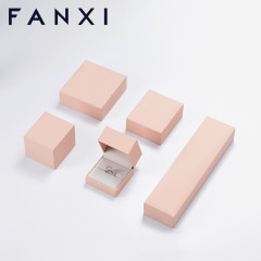 FANXI factory custom logo & colour jewelry packaging box with outer packing