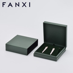 FANXI factory customize logo colour paper jewelry packaging box