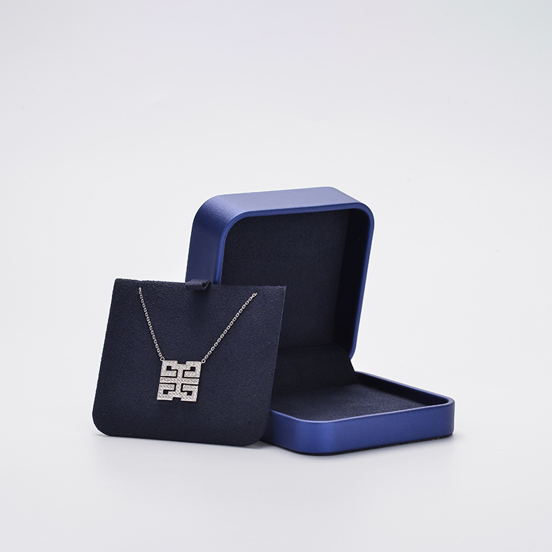 FANXI factory customize logo colour leather jewelry pendant box