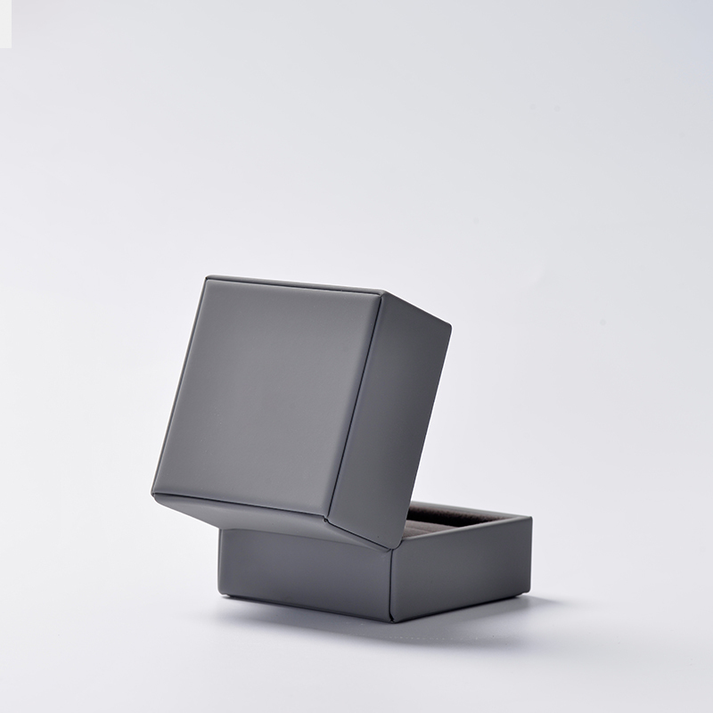 FANXI factory custom logo & colour gray jewelry packaging box