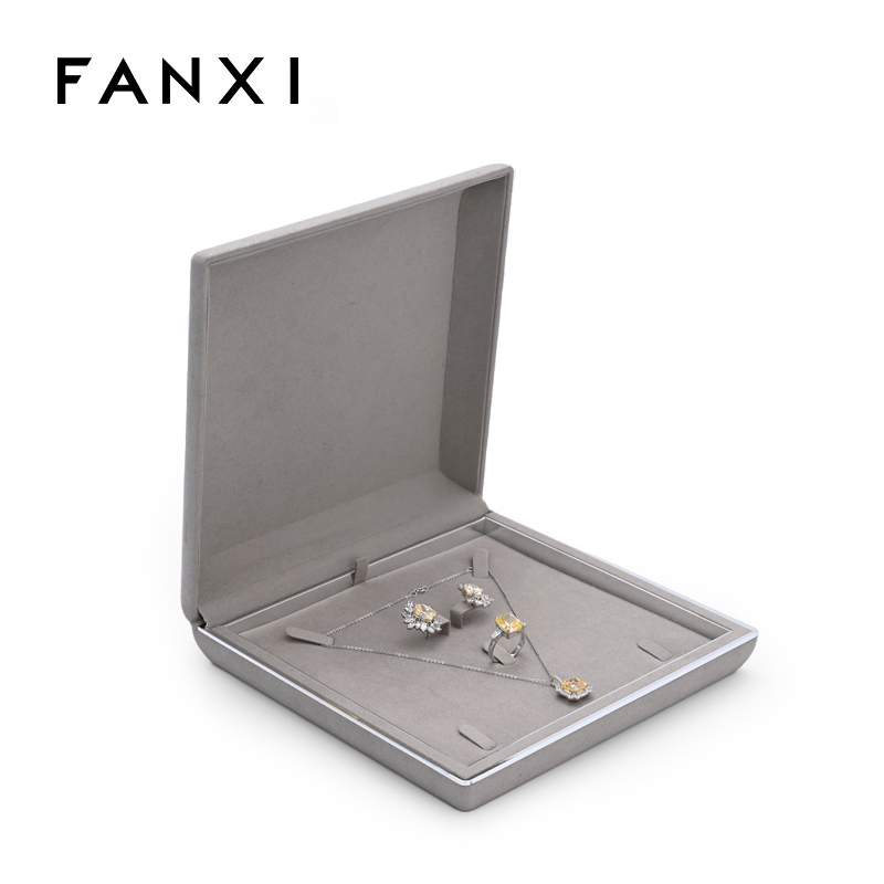 FANXI high end necklace jewelry box_jewelry necklace holder_jewelry box for necklaces