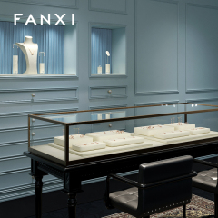 FANXI hot sale beige microfiber jewelry display props