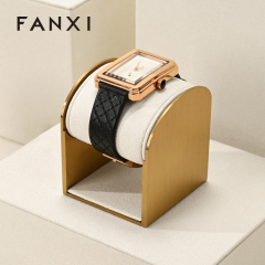 FANXI fashion Beige Microfiber jewelry display rack