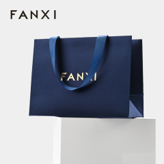 FANXI new arrival Multicolored Natural silk Jewelry Bag