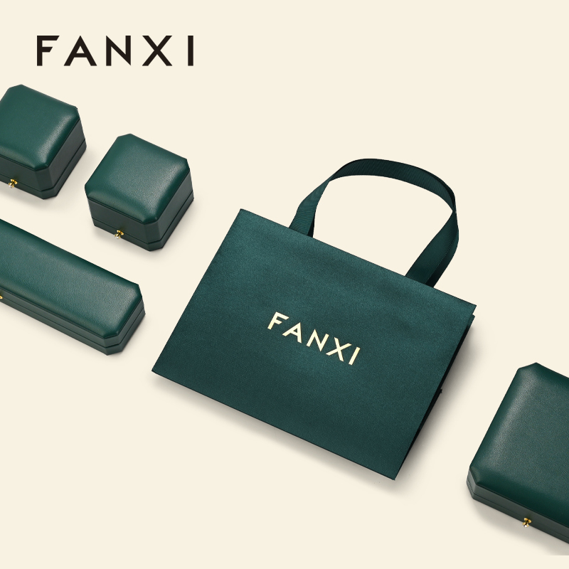 FANXI new arrival Multicolored Natural silk Jewelry Bag