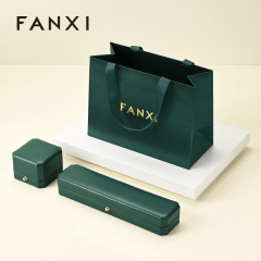 FANXI new arrival Multicolored Natural silk Jewelry Bag