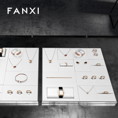 FANXI new arrival White metal Jewelry display set series