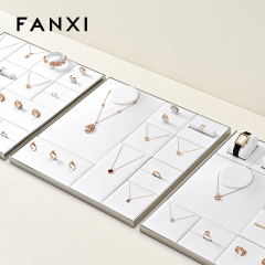 FANXI new arrival White metal Jewelry display set series