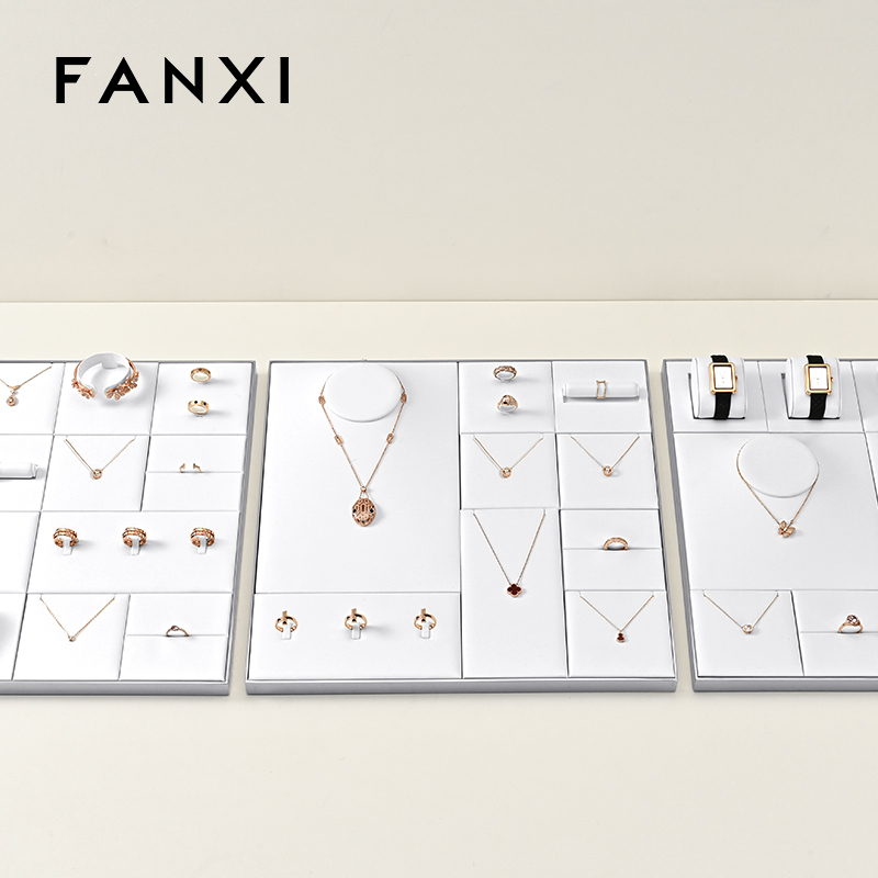 FANXI new arrival White metal Jewelry display set series