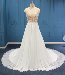 WT4672 Elegant chiffon dress