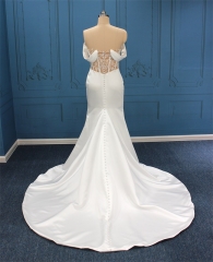 WT4802 New design Satin Fitting dress