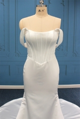 WT4802 New design Satin Fitting dress