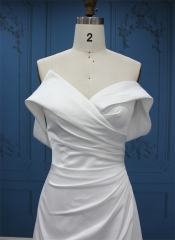 WT4824 Imitation acetate satin dress