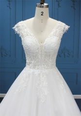 WT4558 New heavy lace ball gown