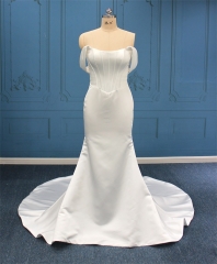 WT4802 New design Satin Fitting dress