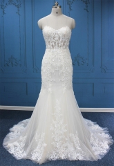 WT4808 New Stunning Fiiting Sweetheart Mermaid