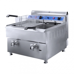 HGF 2-Tank 2-Basket Gas/Electric Fryer