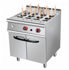 Gas Pasta Cooker with Cabinet