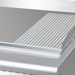 HGR Gsa Griddle (2/3 Flat&1/3 Grooved) with Cabinet