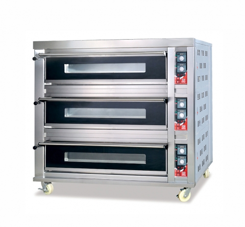 HTR-F 3 Layer  with 9/12 Trays  Gas Oven