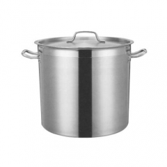 Tall Body Stainless Steel Pot With Thicken Bottom