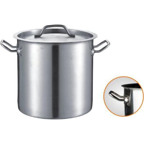 (03Style) Short Boby Stainless Steel Pot With Compound Bottom