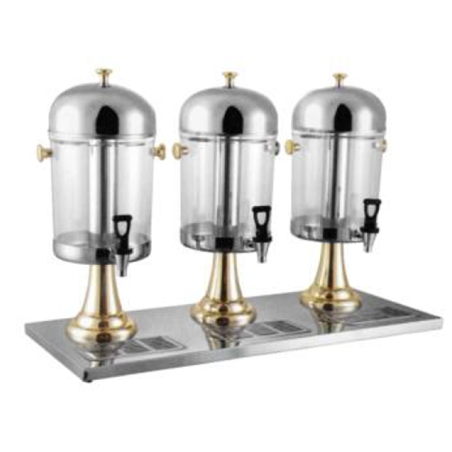 JETStainless Steel Round Beverage Dispenser(Gilded)