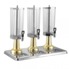 JET Stainless Steel Octagonal Beverage Dispenser(Gilded)