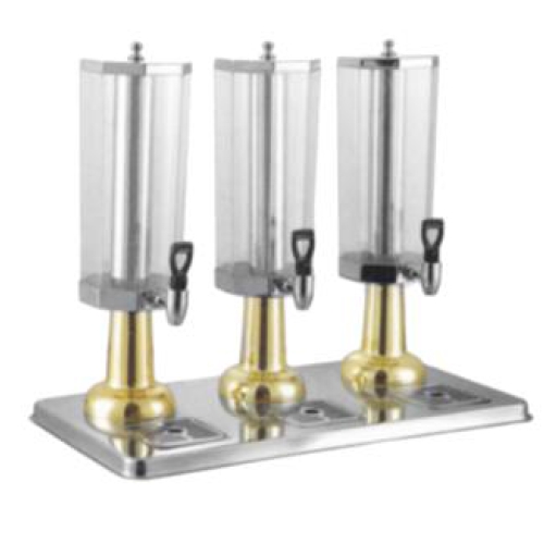 JET Stainless Steel Octagonal Beverage Dispenser(Gilded)