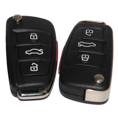 CN008055 8E0 837 220 R Audi A4 flip key  3+1 button 315Mhz original
