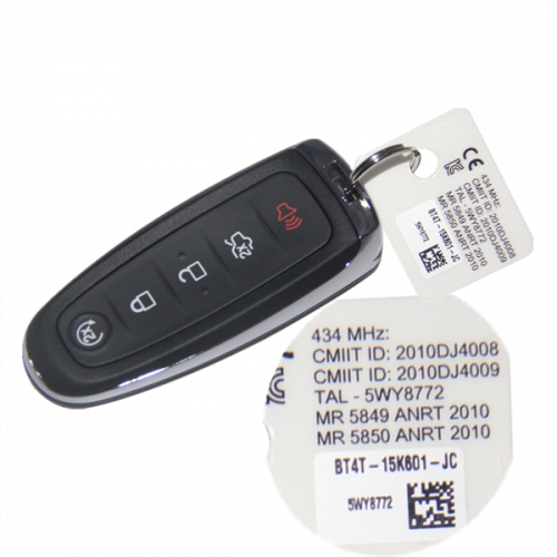 CN018044 ORIGINAL Key for Ford Frequency 434 MHz Transponder PCF 7945 Part No BT4T-15K601-JB