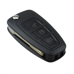 CN018035 Folding Remote Key Fob 3B 433MHZ 4D63 Chip Fit For Ford Focus Mondeo Fi...