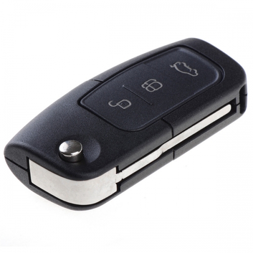 CN018045 Ford focus 3 button flip remote control key 433MHZ 4D63