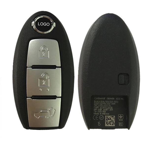 CN027025 Original Smart key 3 button 433.9mhz for Nissan Qashqai X-Trail S180144...