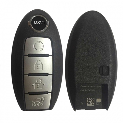 CN027026 Original FOR NISSAN 4 Button smart key 434MHZ  S180144307