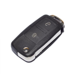 CN001010 1J0 959 753N 2 Button Flip Remote Key Transmitter For 1998-2000 VW Pass...