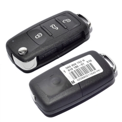 CN001036 For VW GOLF JETTA ETC Remote Flip Key 3 Button 5K0 837 202 Q 434MHz 48 ...