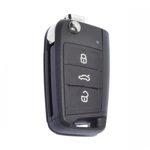 CN001064 VW Skoda Octavia 3 button remote Flip key 5E0 959 752A Keyless GO 434Mzh 48 chip