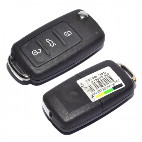 CN001066 for VW Remote Key 3 Button 5K0 837 202D 434MHZ ID48