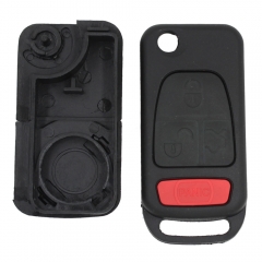 CS002028 4 Button Remote Key Fob Shell Case With Uncut Blade For Mercedes For Benz ML320 SL500 SLK230 SL500