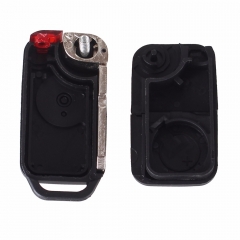 CS002001 1 Button Flip Folding Keyless Entry Remote Key Fob Case Shell For Mercedes Benz C E S ML SL ML55 AMG S500 SL500